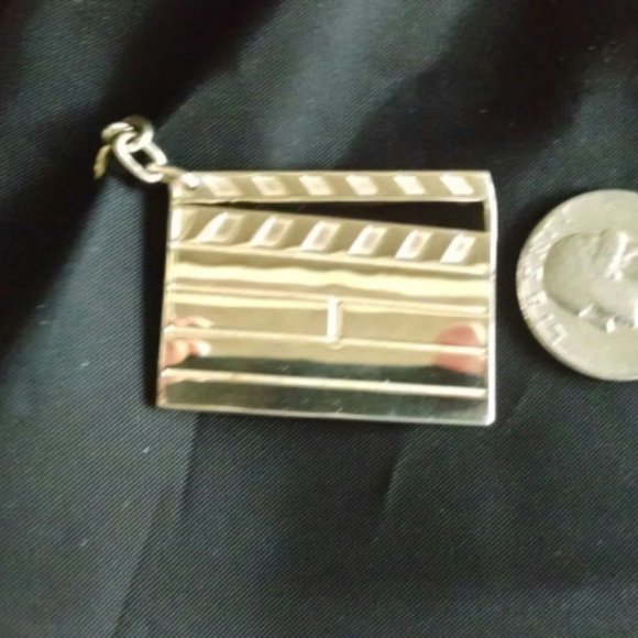 RARE! Authentic and Unique Tiffany & Co. Sterling Silver Movie Clapboard - Picture 1 of 4